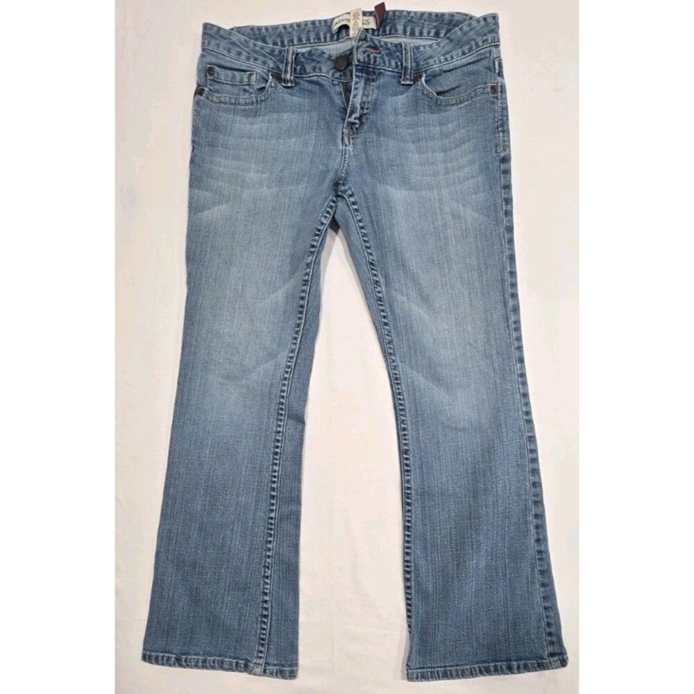 Aeropostale Women's Hailey Skinny Jeans, Flare leg size 7/8